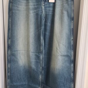 Good American Blue Flare Jeans